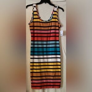DEREK ❤️ HEART Women’s Striped Dress Size XL